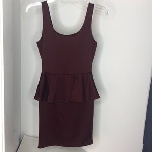 Peplum Dress